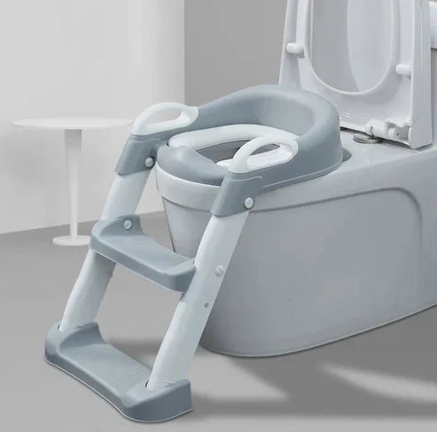 Load image into Gallery viewer, Adjustable Soft Toilet Ladder
